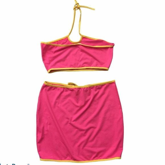 Dolls Kill  LADY YOU'VE GOT GAME MINI SKIRT SET - Picture 3 of 6